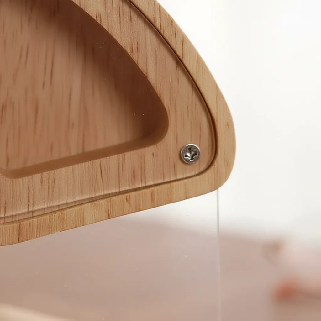 Tirelire Lettre en Bois