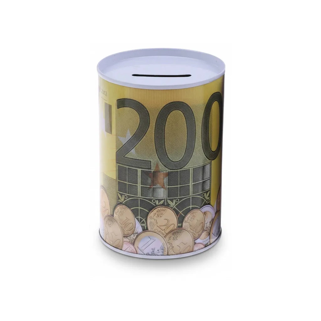 Tirelire Métal Euros