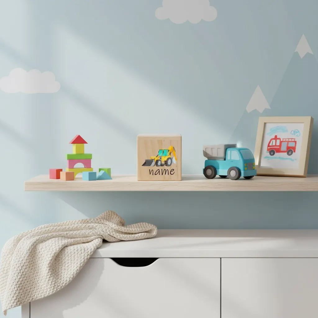 Tirelire Personnalisée Garçon en Bois