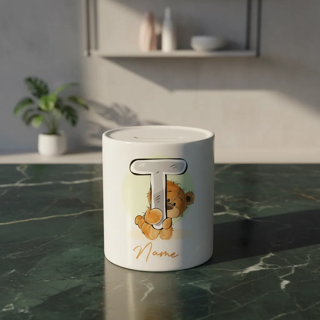 Tirelire Personnalisée avec Prénom
