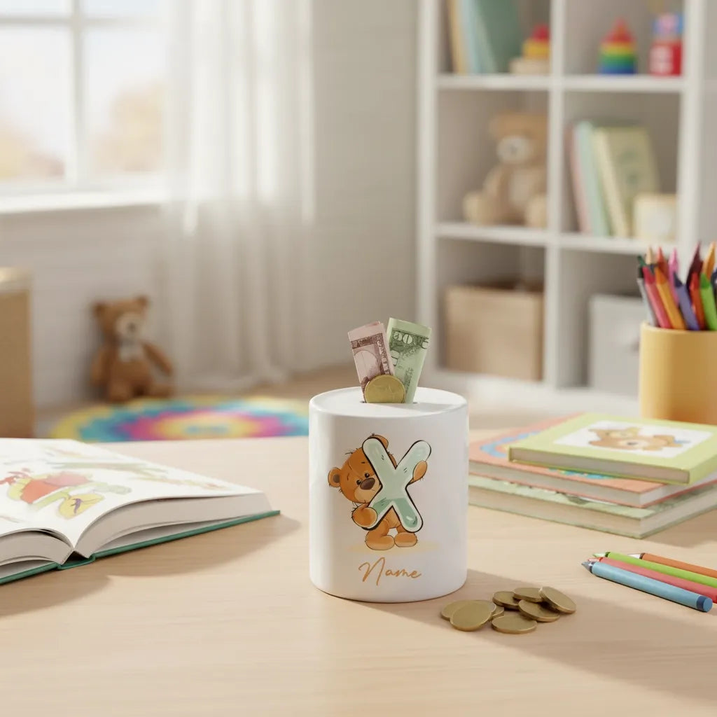 Tirelire Personnalisée avec Prénom