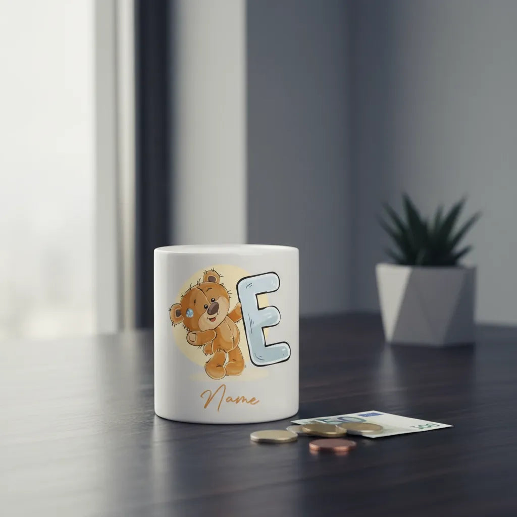 Tirelire Personnalisée avec Prénom