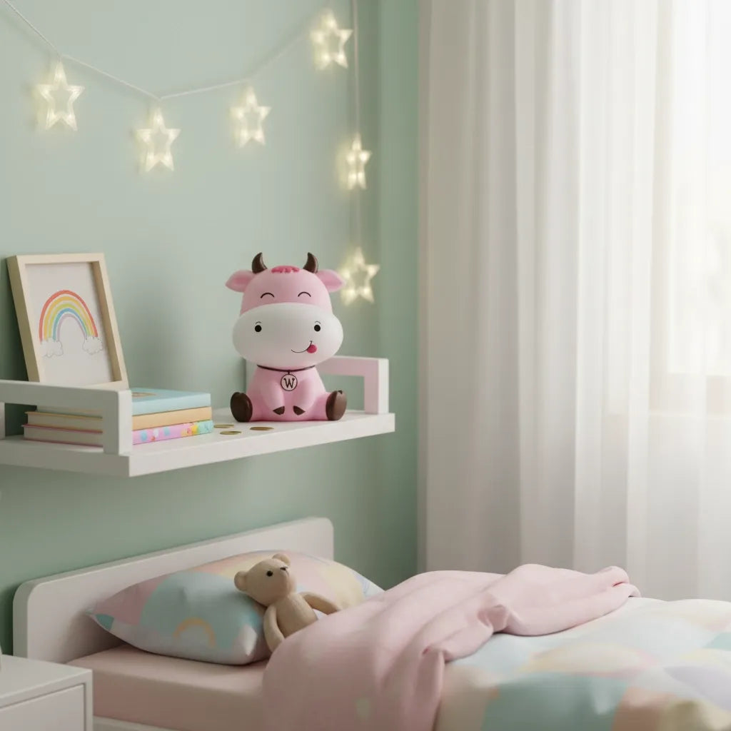 Tirelire Vache Rose