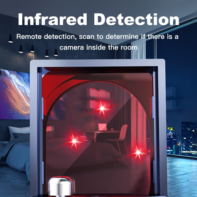 SecureGuard™ – Détecteur de Caméra Cachée Portable avec Détection Infrarouge