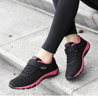 chaussure velcro plate pour femmes