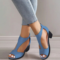 Sandales à Talons Hauts Peep Toe pour Femme