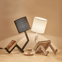Lampe de Table Design Nordique avec Rangement