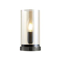 Lampe de Table Design en Verre Sombre pour Intérieur - Santeova