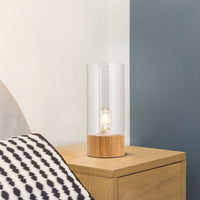 Lampe de Table Design en Bois et Métal - Santeova