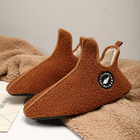 nouvelles pantoufles d'hiver pour hommes et femmes