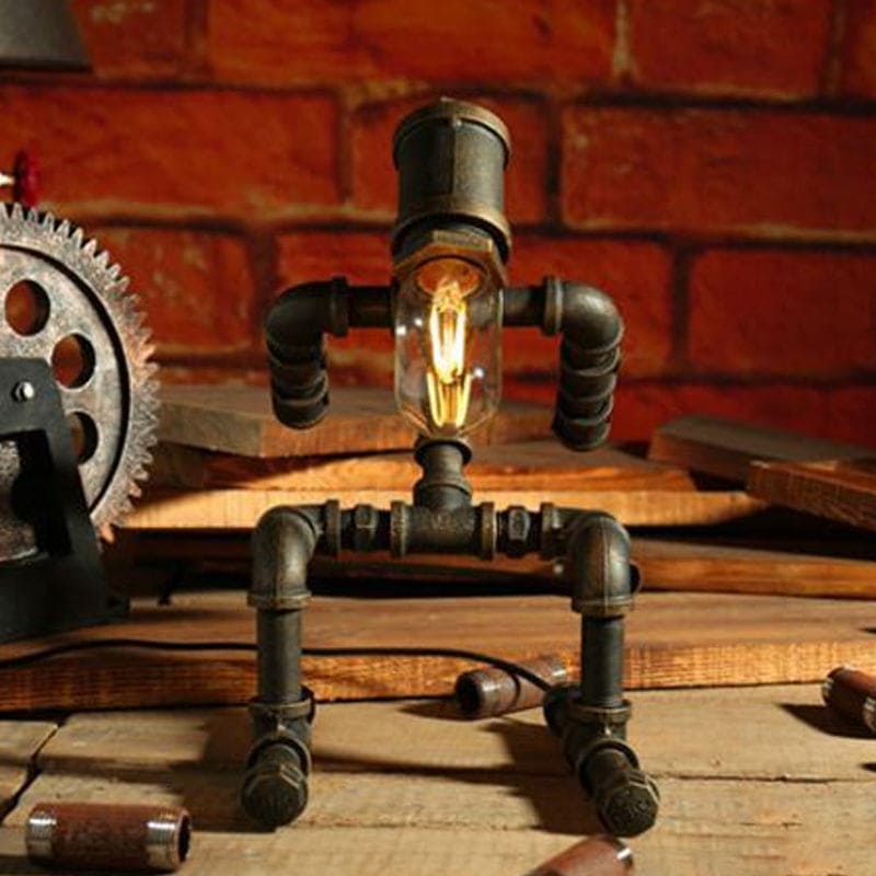 Lampe de Bureau Robot Futuriste