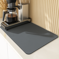 Tapis absorbant antidérapant pour machine à café