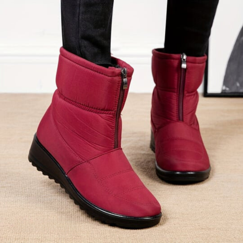 Bottes d'hiver doublées de fourrure