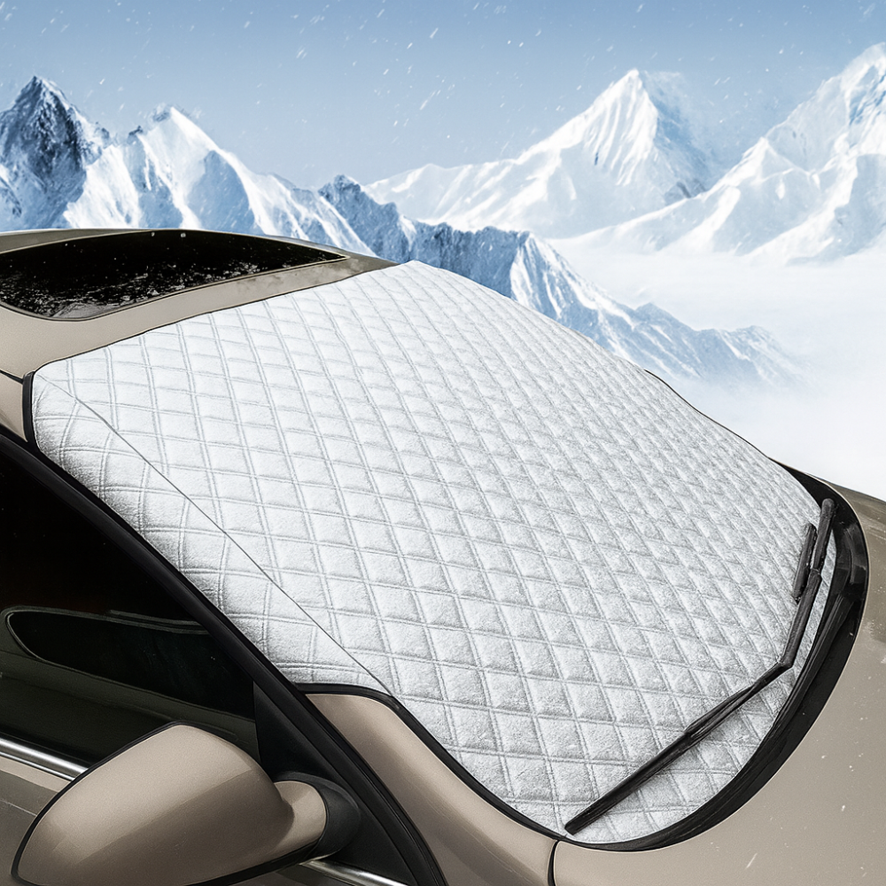 Protection pare-brise universelle voiture – Bâche anti-neige, anti-givre, anti-grêle
