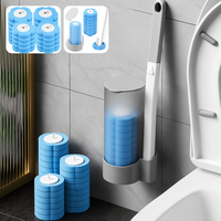 FreshClean – Brosse de nettoyage WC + 18 pastilles parfumées