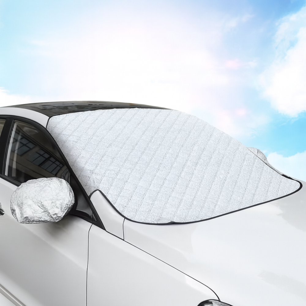 Bâche de pare-brise pour voiture – Protection hiver été, anti-grêle, usage extérieur