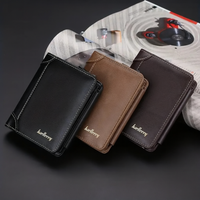 Portefeuille homme à triple pli sécurisé