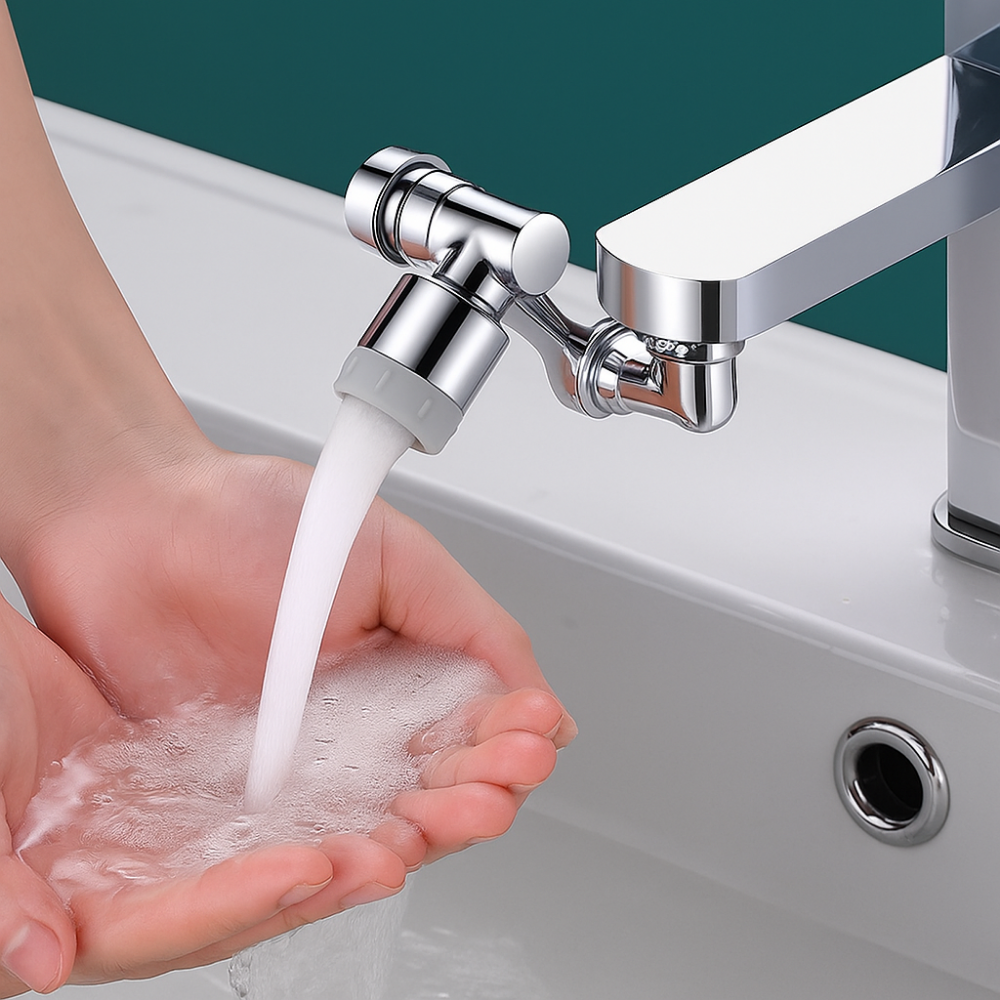 Robiflex - Extension Robinet 1440° Pivotant - Economiseur d'eau intégré