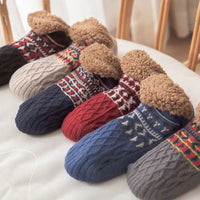 Chaussettes Chaudes Antidérapantes d'Automne pour Hommes et Femmes