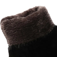 Bottes de neige imperméables à semelle épaisse