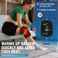ThermaFlex™ – Genouillère chauffante à vibration pour genou, coude et épaule