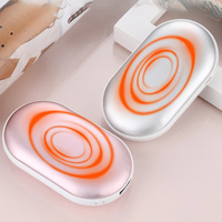 DualWarm | Chauffe-mains rechargeable réutilisable double face ultra-fin – 3 niveaux de chaleur