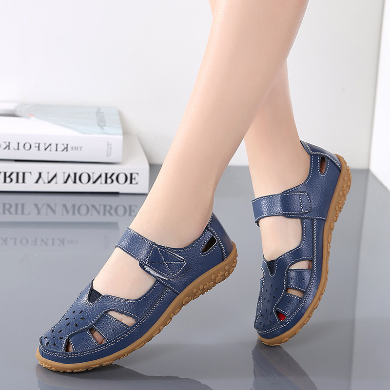 Sandales plates estivales pour femme