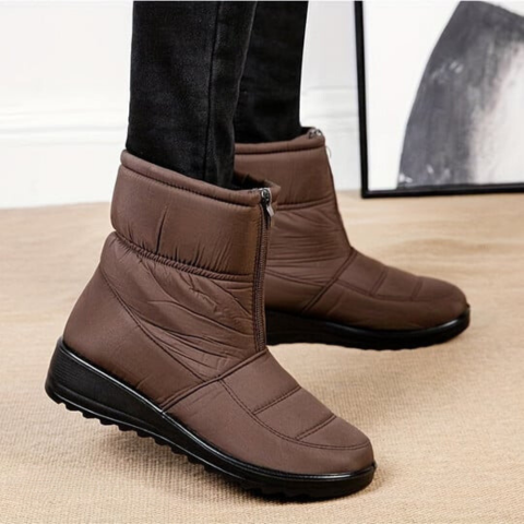 Bottes d'hiver doublées de fourrure