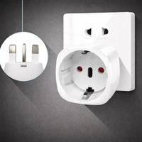 Adaptateur prise anglaise type G – France vers UK, lot de 2, offre 1+1