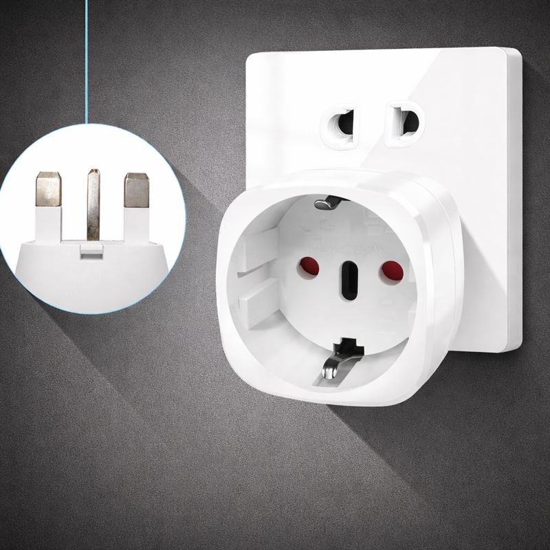 Adaptateur prise anglaise type G – France vers UK, lot de 2, offre 1+1