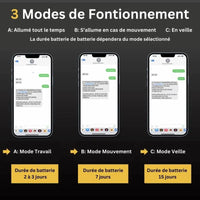 GPSTrack™ – Traceur GPS Voiture Étanche avec Surveillance Vocale & Autonomie 5000mAh