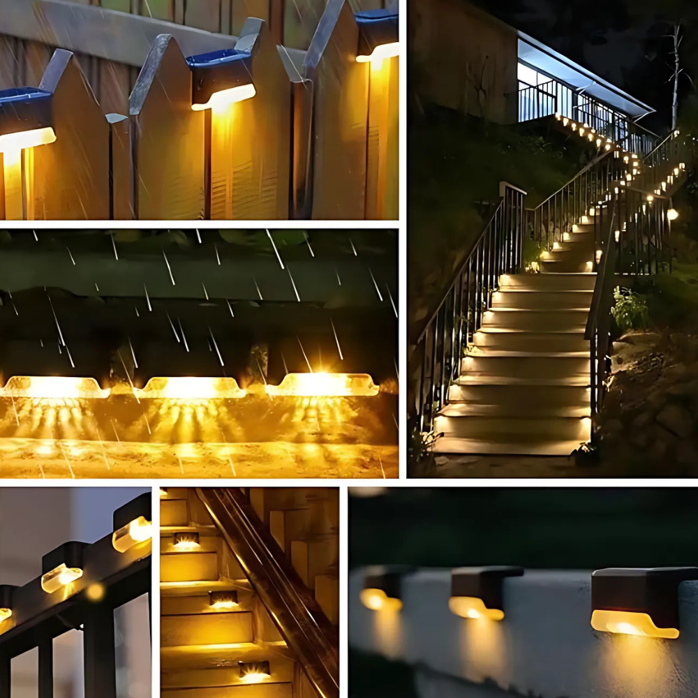 Solaréa – Lampes LED solaires automatiques et étanches pour extérieur