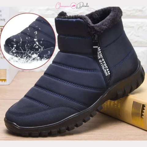 bottes chaudes et antidérapantes unisexe