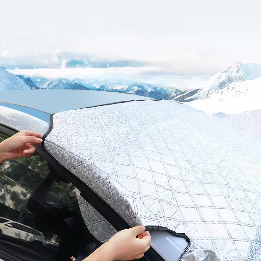 Bâche de pare-brise pour voiture – Protection hiver été, anti-grêle, usage extérieur