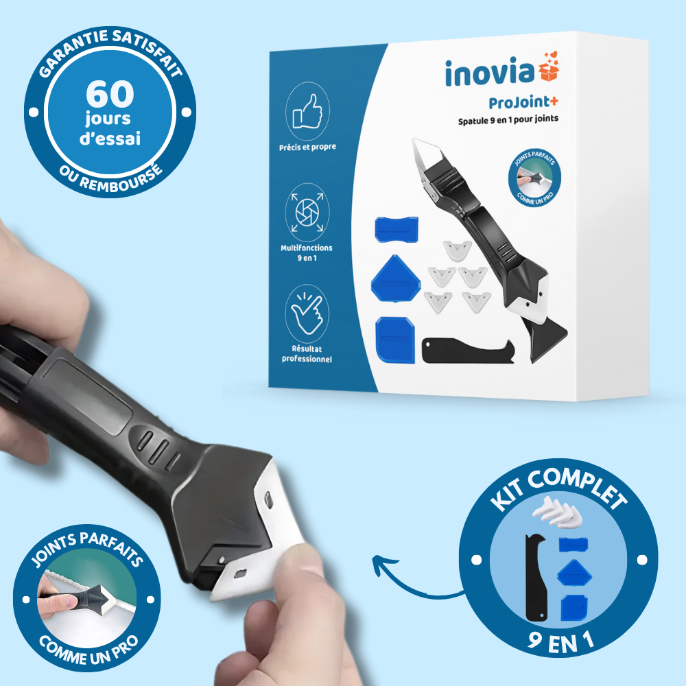 ProJoint – Outil 9 en 1 pour joints, silicone et finitions parfaites