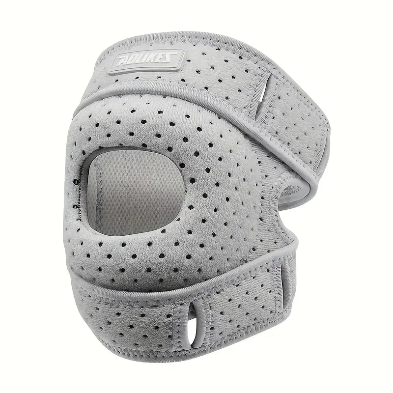 Kneoflex™ – Genouillère Sport Respirante à Double Sangles et Stabilisation Rotulienne