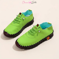 chaussures en cuir légères et confortables pour femmes