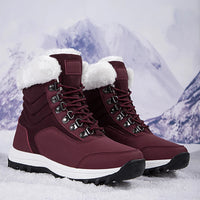 bottes d'hiver mi-mollet pour femmes