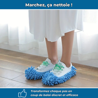 Chaussons serpillière pour un ménage sans effort