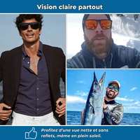 Lot de 3 lunettes polarisées