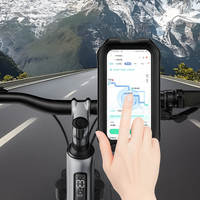 Support téléphone vélo 360° étanche – Porte-téléphone antichoc pour VTT, vélo électrique et moto