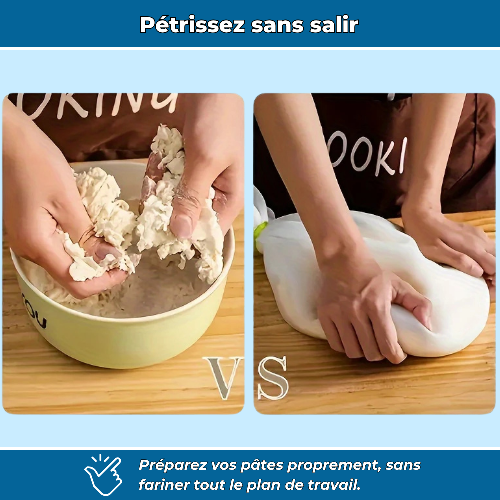 Pâti'Sac – Sac en silicone pour pétrir sans effort