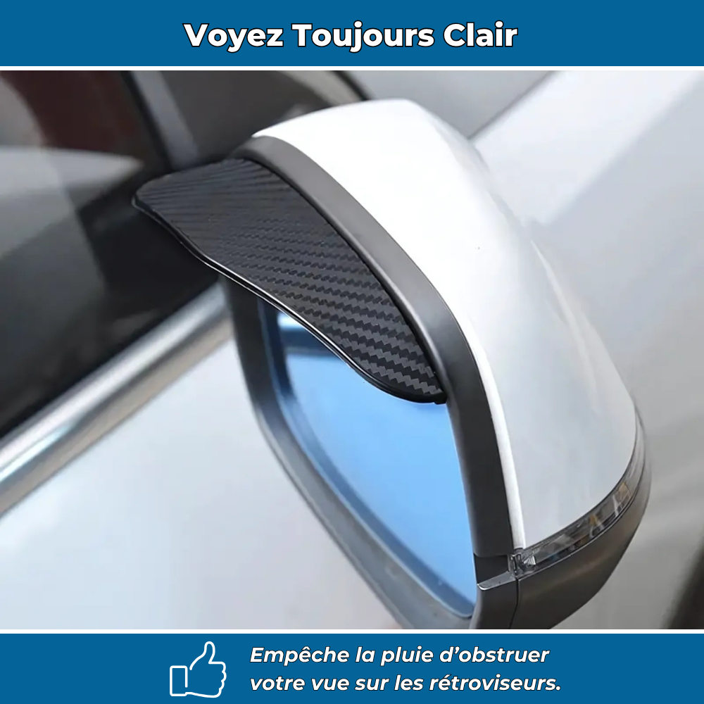 RainGuard – Déflecteurs pluie pour rétroviseurs voiture