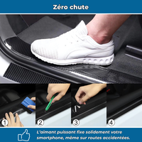 Carbongrip PRO – Film protecteur anti-rayures pour seuil de porte auto