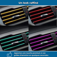 Bandes décoratives pour grilles d’aération