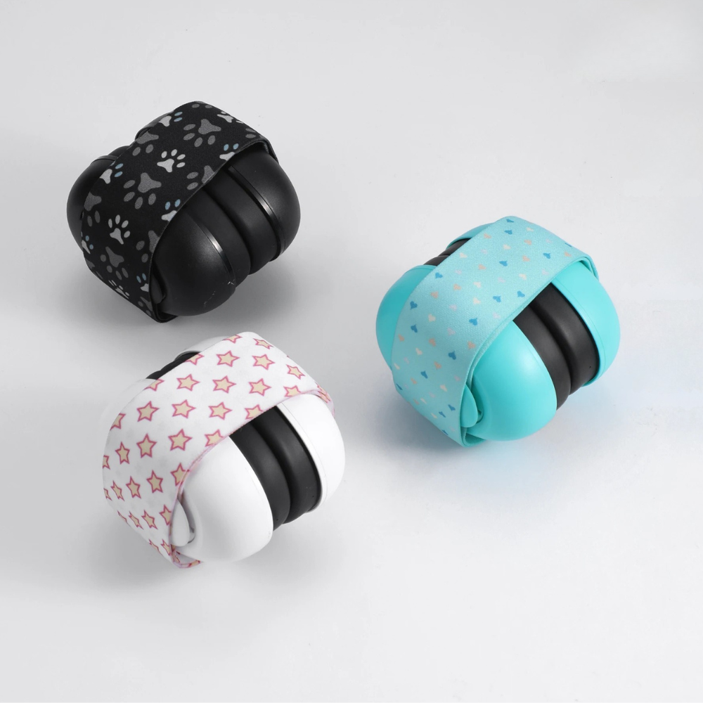 BabyCalm | Casque anti-bruit pour bébé – Protection auditive nourrisson, bandeau élastique, sommeil et voyage avion