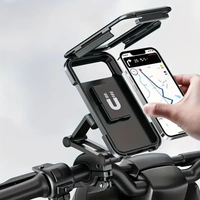 Support téléphone moto magnétique étanche – Fixation réglable et sécurisée GPS