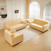 Housse canapé extensible lavable – Protection légère et durable