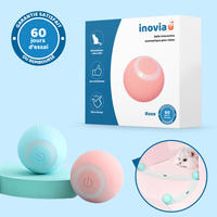 Balle interactive automatique pour chats