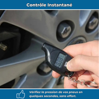 AirCheck PRO – Manomètre digital haute précision pour pneus auto et moto